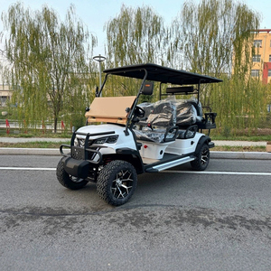 Carrito de Golf de 3 Filas y 6 Plazas, 48V, Batería de Plomo-Ácido, Chasis de Acero, Velocidad de 30-50 km/h, Certificado CE, Autonomía de 50-70 km, para Carrito de Golf de 3 Filas 6-5e - Product Image 5