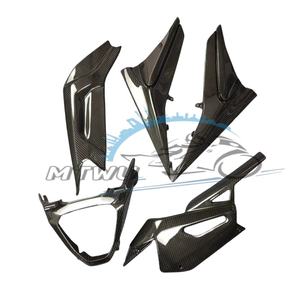 Apulia RS660 Modification de brasage en Fiber de carbone coque de voiture entière avec garde-boue avant culbuteur arrière aile d'air fixe-carbone sec - Product Image 2