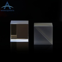 High Quality Optical Glass 25mm 40mm Size AR Coating Beamsplitter Cube Right Angle Prism