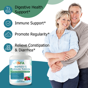 Private Label Women's <b>Probiotic</b> <b>Tablets</b> Digestive Health Support Immune Support Promote Regularity Lactobacillus Rhamnosus - Product Image 6