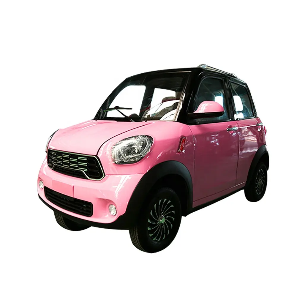4 Seats Smart Solar Fwd Mini Vehicle Used Auto Electric Low Speed Electric Car For Sale