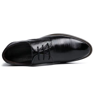 Zapatos Oxford de Cuero Genuino para Hombre, Estilo Italiano de Alta Gama, Hechos a Mano, para Boda, con Cierre Deslizante, Otoño, Ligeros, Bordados, Camuflaje - Product Image 2