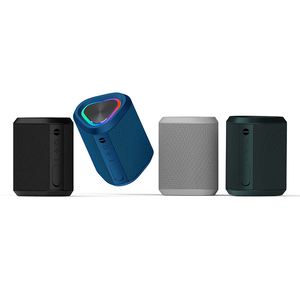 Wireless <b>Mini</b> TWS Waterproof IPX6 Outdoor Portable Fabric <b>Speaker</b> with Colorful RGB Light - Product Image 2