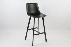 كرسي بار معدني صناعي مع مسند للقدمين، قوي ومتين للاستخدام في المنزل والبار والفندق وغرفة الطعام - Product Image 3