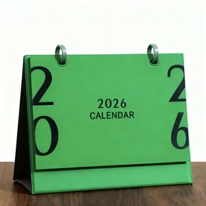 Calendario de Escritorio Creativo 2026 con Logotipo Personalizable, Calendario de Papel para Oficina, Exhibición Promocional - Product Image 6