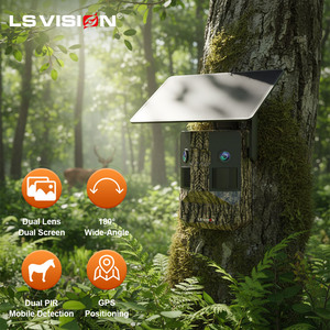LS VISION 2026 Nouvelle Caméra de Chasse Nocturne pour Animaux Sauvages 6MP IR avec Objectif Grand Angle Caméra de <span class=keywords><strong>Surveillance</strong></span> Nocturne - Product Image 1