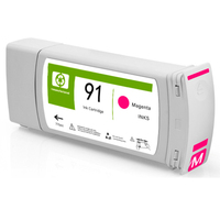 Xucai Compatible HP 91 Ensemble de cartouches d'encre rechargeables pour imprimante à jet laser Designjet Z6100
