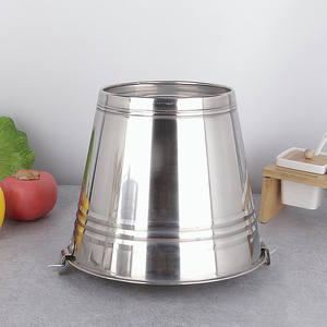 دلو منزلي سميك متعدد الأغراض من مصنع Yolecen من الفولاذ المقاوم للصدأ غير مغناطيسي مع حقيبة مائلة جديدة - Product Image 4