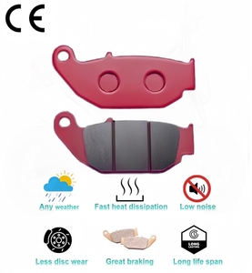 Pastillas de Freno de Disco Trasero para Motocicleta Benelli Tnt 135 <span class=keywords><strong>125</strong></span> 150 Honda <span class=keywords><strong>Crf</strong></span> 250 L <span class=keywords><strong>Rally</strong></span> Msx Suzuki Gixxer GSX - Product Image 2