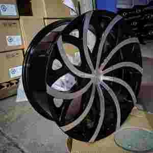 Rueda Strada HURACAN 28x10 (25, 6x139.7, 87.1) Cromada, Llanta Individual Roda Tsuya <span class=keywords><strong>Converse</strong></span> Aro 20 - Product Image 5