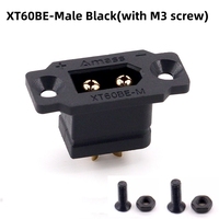Prise AMASS XT60BE-M XT60H-F pour batterie lithium de modèle RC, prise à courant élevé 12AWG 3mm XT60 avec couvercle étanche
