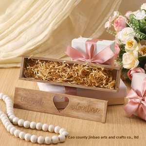 Wholesale Custom Design Eco-Friendly Custom Wooden Baby Keepsake <b>Boxes</b> Surprise <b>Gifts</b> Wooden Pregnancy Announcement Box - Product Image 2