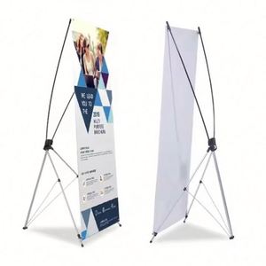 Support de bannière en X réglable et renforcé pour impression numérique CMJN – Kit promotionnel - Product Image 2