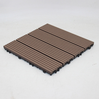 Terrasse en WPC pour l'extérieur, Linyi Chine, imperméable, facile à assembler, terrasse modulaire DIY, décoration en bois, villa