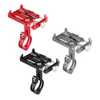 GUB G-88 Multifunktionaler Fahrrad-Handyhalter Diebstahlsicherer Bolzen Aluminiumlegierung Handyständer Sportkamera-Halterung