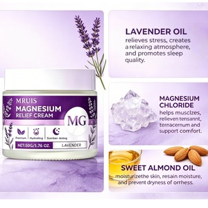 Crema de <span class=keywords><strong>Magnesio</strong></span> Premium de Marca Privada OEM, Loción de <span class=keywords><strong>Magnesio</strong></span> al por Mayor, Apoyo para el Sueño Nocturno, Relajación Corporal, Alivio Muscular y Articular - Product Image 3
