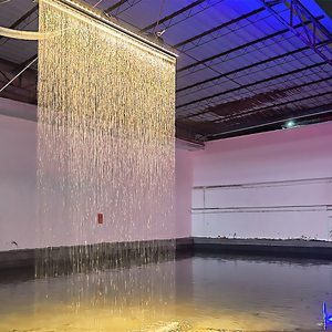 Cascada <span class=keywords><strong>de</strong></span> Agua Artificial para Interiores con Control DMX y Personalización Exclusiva, Cortina <span class=keywords><strong>de</strong></span> Agua Musical - Product Image 2