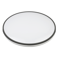 Plafonnier LED en plastique à bas prix de 480 mm 42W 55W pour salle de bain IP54 étanche 6000K lumière du jour Garantie de 2 ans