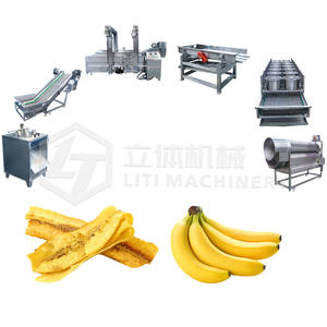 Linea Automatica LT-XJ100 per Chips di Banana in Acciaio Inox 304 CE FDA 500-1100kg/h Risparmio di Olio Linea per Esportazione - Product Image 4
