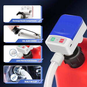 Pompe de transfert de carburant diesel et kérosène alimentée par batterie 3,2 GPM avec recharge USB pratique, efficace et fiable pour station-service - Product Image 6