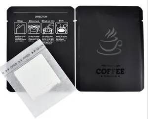 In Stock Japanese material eco friendly packaging empty coffee drip bag filter hanging ear