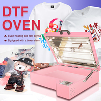 Imprimante DTF XP600 Rose Haute Qualité Modèle A3 A3+ 33cm Populaire avec Four Rose, pour Logos de T-shirts DTF Rouleau à Rouleau