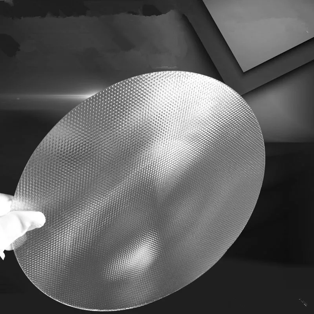 PMMA Micro Fresnel Lens Array for Efficient LED Lighting Beam Focusing & Shaping Optical Components