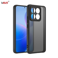 Coque de protection 2-en-1 givrée en TPU+PC anti-chute et résistante à l'usure pour POCO M8 Pro (DIY)