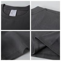 T-shirt Homme Personnalisé Hip Hop Numérique Grande Taille en Coton Tricoté Respirant de Haute Qualité 230 g/m² 100 % Coton Uni et Lourd