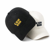 Casquette de baseball personnalisée brodée à 6 panneaux, non structurée, style Dad Hat pour hommes et femmes, idéale pour les sports de plein air, le streetwear, cadeaux, vente en gros