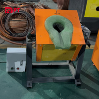 Four de fusion à induction électrique en métal IGBT 1500 kw Inde Recyclage 15 kg 20kg 1300c 1700 efficace