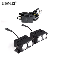 Nouveau phare 2026 à double couleur, éclairage automatique 12V, nouveaux phares LED pour voitures, projecteur LED Senlo Baja, feu antibrouillard Auxbeam