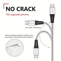 Câble Micro USB OTG 1,2 m à chargement rapide et synchronisation des données, pour chargeur de voiture Android, câble durable pour téléphone portable – Vente Flash