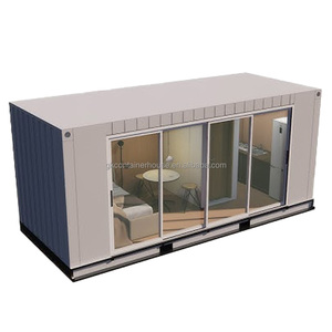 Café mobile en conteneur maritime de 20 pieds ou 40 pieds avec grande fenêtre en verre, bar à café mobile, kiosque extérieur - Product Image 6