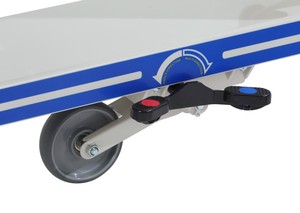 Camilla Hidráulica Multifuncional para Traslado de Pacientes con Respaldo Ajustable para Transporte de Emergencia Hospitalaria - Product Image 3