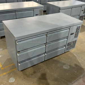 Refrigeración por aire Seis cajones Debajo del mostrador Refrigerador comercial de acero inoxidable - Product Image 1
