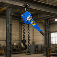 Palans à chaîne manuels en acier G80, certifiés CE, portables, pour la logistique d'atelier, vente en gros, directement de l'usine