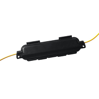 Caja de Protección de Fibra Óptica de 1 Núcleo para Conexión de Adaptador SC y Empalme de Cable Drop FTTH