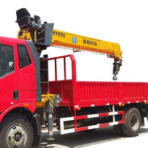HAOY Remote Control lain Trailer konstruksi mengangkat derek teleskopik Boom Auto <span class=keywords><strong>Loader</strong></span> 8 Ton truk derek - Product Image 3