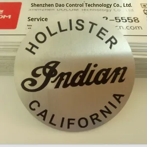 Tùy chỉnh khắc Kim Loại dấu hiệu tên nơi sản xuất màn hình lụa nhôm khắc đóng dấu phần cứng cho khắc logo kim loại thủ công mỹ nghệ - Product Image 2