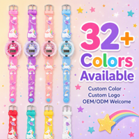 Meilleure Vente 2026 : Montre Électronique Sportive pour Enfants, Écologique, LED Colorée, Nouveau Design, Montre Dessin Animé pour Enfants