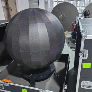 P2 p2.5 P3 1x1m trong nhà hình cầu Màn hình LED 360 độ hiển thị linh hoạt Vòng video tường quảng cáo LED Màn hình tròn - Product Image 5