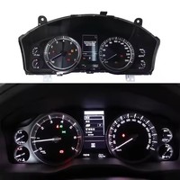 Cluster Digital 12.3 inci untuk Toyota LC200 2008-2020 mobil Odometer Panel instrumen pengukur kecepatan pemutar Multimedia LCD