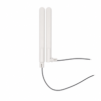 Antenne WiFi FURAO 2,4 GHz 5,8 GHz à gain élevé 3,5 dBi avec câble coaxial 1,13 mm à soudure directe pour routeur, extension et CPE
