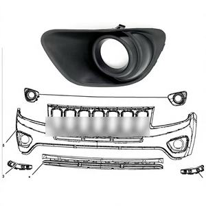 जीप कम्पास सहायक सहायक उपकरण देशभक्त 2011-2017 68109871 के लिए बाजेल फ्रंट कोहरा दीपक - Product Image 1