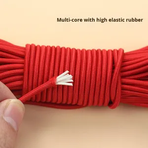 Cuerda de Saltar Redonda Moderna YUSEN de 2.5mm con Banda Elástica Colorida para Niños, Modelo Yusen M, Duradera y Delgada, Tipo Tendón de Res - Product Image 2