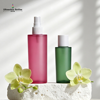 Flacon pompe en plastique pour produits de toilette d'hôtel, rechargeable, distributeur de savon liquide pour le corps, conteneur de 100 ml, vente en gros