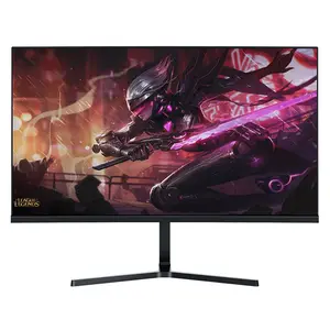 Monitor LED komputer layar IPS 23.8 24 inci, layar komputer tampilan IPS 23.8 inci untuk Laptop Pc IPS dengan Led