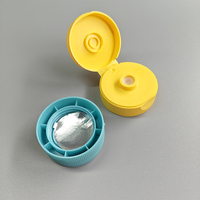 Vente en gros de couvercles à double couche de 53 mm 38/400 avec valve en silicone pour bouteille de miel ou de ketchup à presser