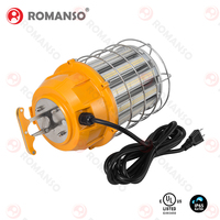 R ROMANSO Garantie 5 ans, lampe de travail LED COB, 100W 150W 60W, lampe de travail LED portable pour la construction
